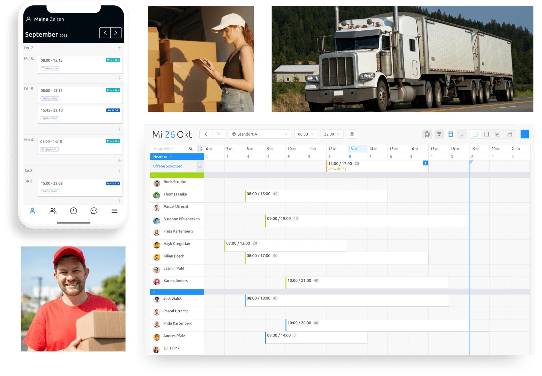 Digitale Zeiterfassung in der Logistik